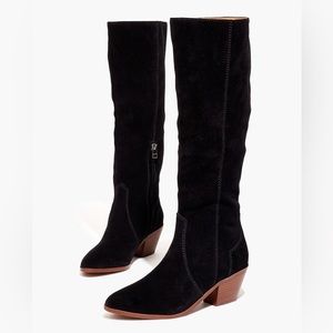 MADEWELL- Tall Suede Wester Boot (NWT)